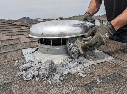 Cleaning Dryer Vent On Roof in Cuyahoga Falls