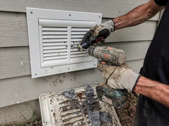 Dryer Vent Cover Replacement in Cuyahoga Falls