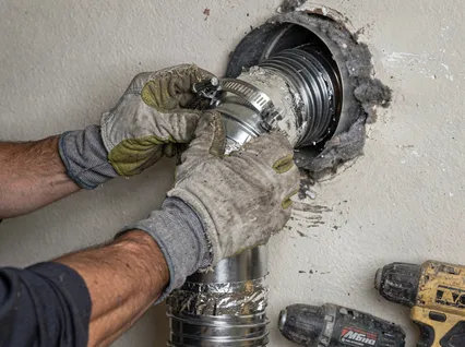 Dryer Vent Hose Installation in Cuyahoga Falls