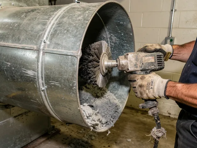 Industrial-grade dryer vent cleaning by Cuyahoga Falls Dryer Vent Cleaning in Cuyahoga Falls